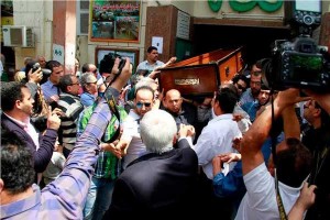 نجوم الفن يشيعون جثمان إبراهيم يسري .. صور