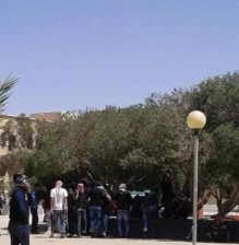 اصابة 5 أشخاص بمشاجرة طلابية واسعة في جامعة مؤته والدرك يتدخل