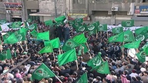 قوات الأمن تتواجد في منطقة احتفالية "الإخوان المسليمن " لمنعه .