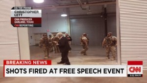 اطلاق النار على مسلحين خارج معرض للرسوم الكرتونية حول النبي محمد في تكساس الأمريكية