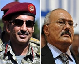 مفاجأة..."علي عبدلله صالح" يتلقي تهديدا بالقتل او الاعتقال من ولده "احمد"!!