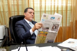 بالصورة .. "الحياري" يودّع "الرأي" بآية قرآنية .. ومجلس ادارة جديد في الطريق !