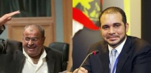 جبريل الرجوب يؤكد للنائب عطية : صوت فلسطين لن يكون إلا لسمو الأمير علي ....