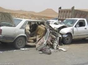 وفاة ثلاثة أشخاص وإصابة 5 آخرين اثر حادث تصادم مروع على اوتوستراد المفرق – الزرقاء