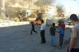 شغب واغلاق طريق بلعما - الزرقاء بسبب انقطاع المياه عن بعض المناطق لمدة 14 يوماً