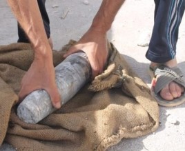 سقوط قذيفة على منزل احد المواطنين في الرمثا