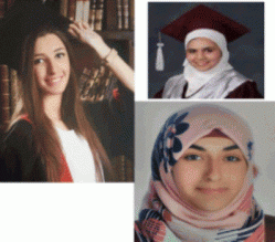 الطالبات الثلاثة الأوائل في الثانوية العامة .. إثنتان لم تتوقعا ذلك وواحدة توقعت !!