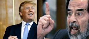 ترامب: انفقنا تريلوني دولار على التدمير.. صدام حسين كان يدير دولة ولم يملك أسلحة دمار