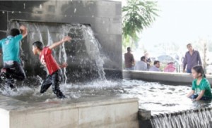 درجات الحرارة أعلى من معدلاتها