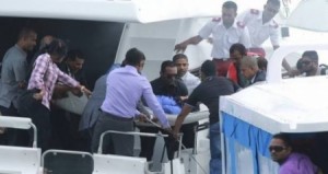نجاة رئيس المالديف من انفجار بزورقه وإصابة عدد من مرافقيه بينهم زوجته