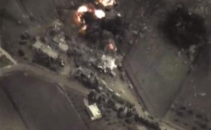 تفاصيل الضربة الروسية في سوريا ..فيديو