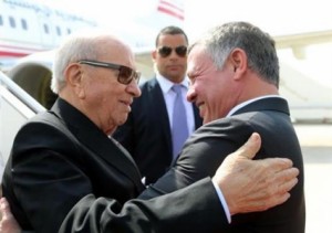 بالصور...الرئيس التونسي "السبسي" لجلالة اللملك: أنتم خير خلف لخير سلف