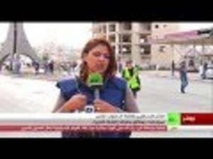 بالفيديو..إصابة مراسلة RT في رام الله على الهواء مباشرة جراء إلقاء القوات الإسرائيلية قنابل غازية