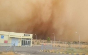 الغبار يوقف مطاري الملكة علياء وماركا..