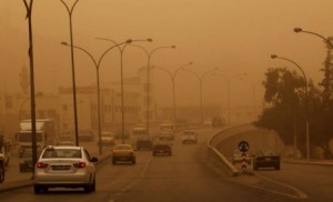 رياح مثيرة للغبار اليوم وأمطار محدودة محتملة ليلا