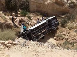 وفاة شخص اثر حادث تدهورتعرض له باص ركوب صغير في محافظة معان