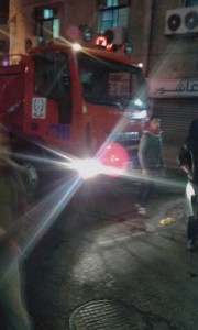 بالفيديو...حريق ضخم في مطعم بوسط البلد واضرار ماديه كبيره ولا اصابات