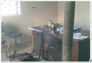 هلع بين المراجعين بعد انفجار " مدفأة ديزل" في مركز صحي المفرق