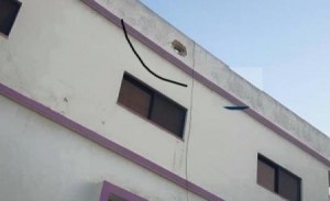 اصوات القذائف السورية والبراميل المتفجرة تهز الرمثا بعد اصابة احد منازلها