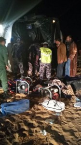 بالتفاصيل .. هذه الأسباب التي أدت الى حادثة تدهور حافلة المعتمرين