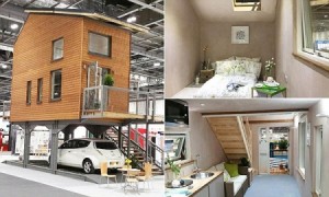 بالفيديو...مهندس بريطاني يصمم منازل تركّب فوق مواقف السيارات