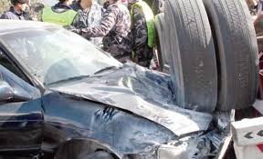 وفـــاة شخصين اثر حادث تصادم بين بكب ديانا ومركبة صغيرة في الكرك