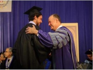 ولي العهد الامير الحسين يتخرج من "جورج تاون"