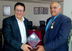 مالك حداد رئيسا فخريا لجمعية السنابل الذهبية