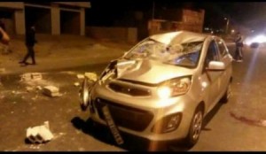 بالصور.....حادث دهس لـــ 5 اشخاص في الشونة الشمالية