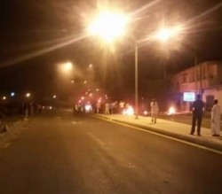 بعد ليلة ساخنة .. هدوء في ذيبان إثر اتفاق على التهدئة بين المحتجين في اللواء وأجهزة الحكومة في محافظة مادبا.