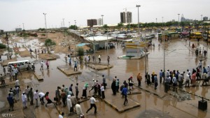 الأمطار تغرق السودان وتشرد الآلاف