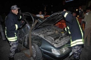 وفــاة شخصــان و 4 آخرين اثر حادث تصادم بين 3 مركبات في المحطة