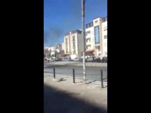 اشتعال مركبة في تلاع العلي بالعاصمة عمان