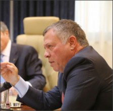 جلالة الملك عبدالله الثاني في الهيئة المستقلة للانتخاب .