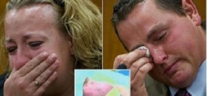 هذين الابوين تسببا فى موت طفلهما الذى لم يتعدي عمره التسع ساعات بسبب الجهل و الخرافات