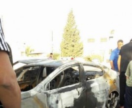 مجهولون يحرقون 3 سيارات في منطقة الجبل الابيض في الزرقاء