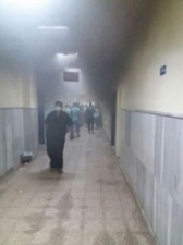 بيـان من الدفـاع المدني بخصـوص حـريـق مستشفى البشيـر!