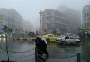 منخفض جوي و أمطار اعتباراً من الاربعاء