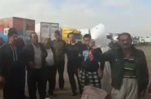 بالفيديو ...سائقي الشاحنات الاردنية المحجوزين في مصر يتحدثون عن معاناتهم !!!