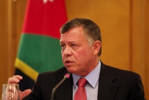 الملك يستمع إلى ردي مجلسي الأعيان والنواب على خطاب العرش السامي