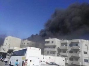 5 إصابات إثـر اشتعال حريق داخل منزل في منطقة العاشرة بالعقبة