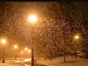 تساقط الثلوج على المرتفعات الشمالية