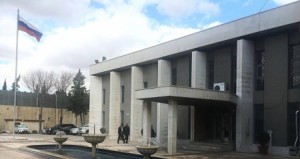 قصف السفارة الروسية في دمشق