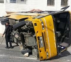 حريق باص لروضة يعود للنائب فضيه ابوقدورة في البلقاء