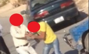 اعتداء على معلمي وطلاب مدرسة نتل الثانوية اثر مشاجرة في لواء الجيزة