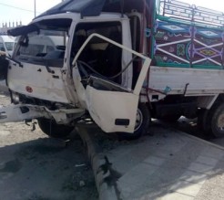 15 اصابة بحادث تصادم في مادبا