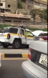 بالفيديو .. اصابة 4 رجال أمن عام اثر حادث سير بمنطقة المحطة شرقي العاصمة عمان