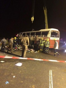 الفا: وفاة 6 معتمرين وحافلاتنا سليمة