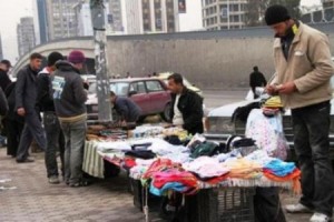 ازالة البسطات تثير احادث شغب في الزرقاء