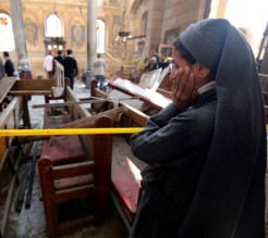 حصيلة أولية: 15 إصابة بانفجار استهدف كنيسة مار جرجس في طنطا شمالي القاهرة